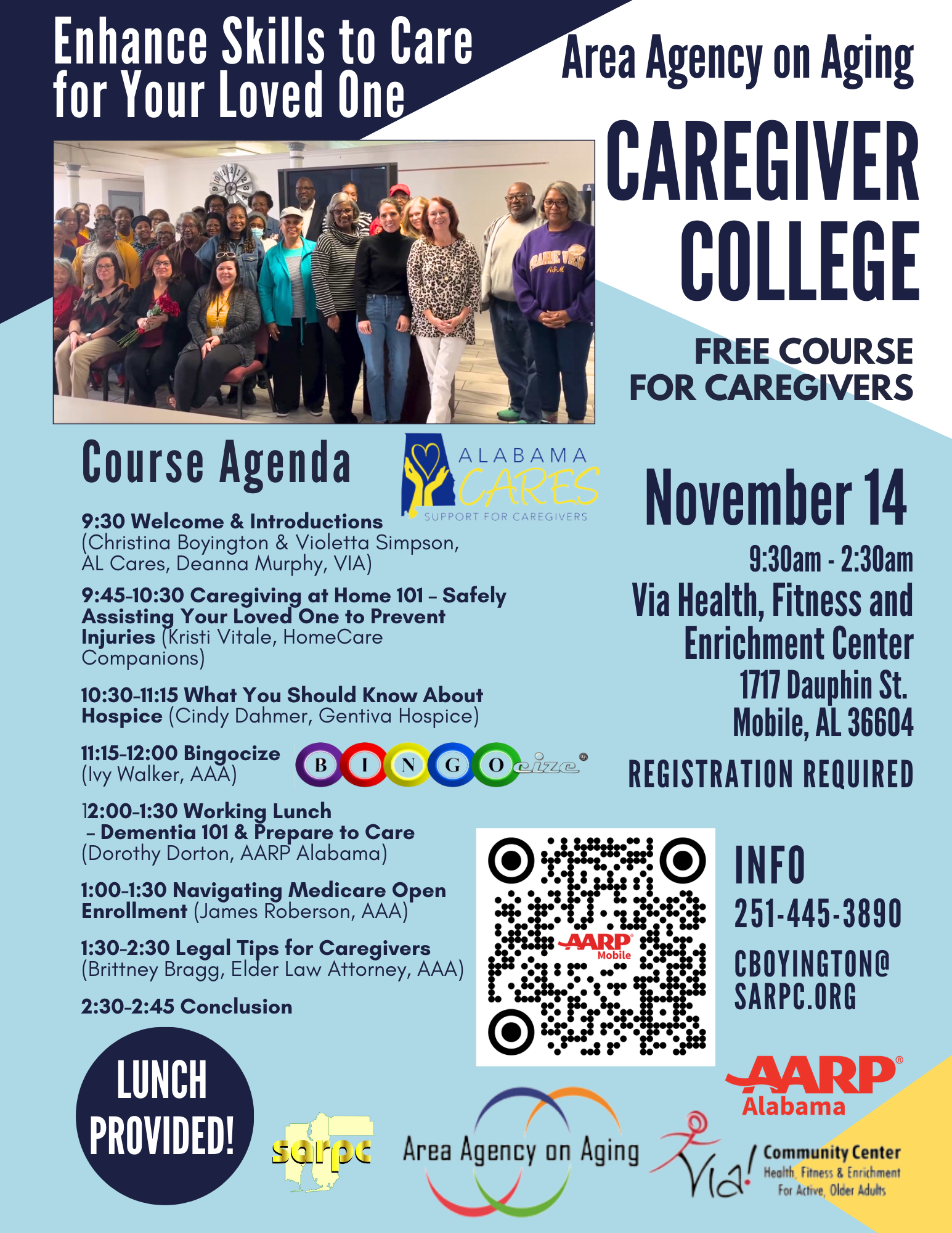 Area Agency on Aging Caregiver College